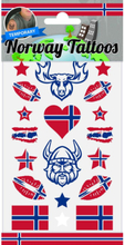 Norge - Midlertidige Tatoveringer - 10 ark