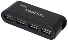 USB 2.0-hub 4-port Black