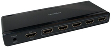 LogiLink 4K Ultra HD HDMI-Switch 5in/2out Musta