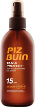 Piz Buin, Tan & Protect Tan Accelerating Oil Spray, 150 ml