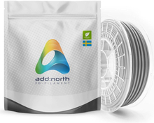 Addnorth PETG-filament för 3D-skrivare 1,75 mm Ljusgrå