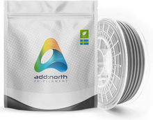 Addnorth E-PLA-filament för 3D-skrivare 1,75 mm Ljusgrå