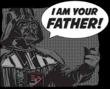 Star Wars Darth Vader I Am Your Father Men's T-Shirt - Black - 3XL