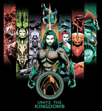 Aquaman Unite The Kingdoms Men's T-Shirt - Black - 3XL - Black