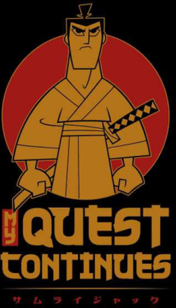 Samurai Jack My Quest Continues Men's T-Shirt - Black - 3XL