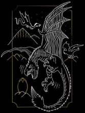 Harry Potter Hungarian Horntail Dragon Women's Sweatshirt - Black - L
