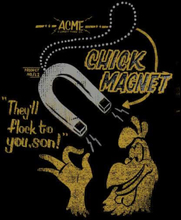 Looney Tunes ACME Chick Magnet Men's T-Shirt - Black - 3XL - Black