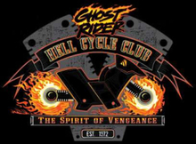 Marvel Ghost Rider Hell Cycle Club Sweatshirt - Black - L