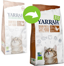 Yarrah Bio mit Bio Huhn & Fisch getreidefrei - 2,4 kg