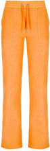 Del Ray Classic Velour Pant Pocket - Blazing Orange