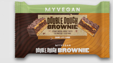 Vegan Double Dough Brownie - Caramel Latte