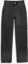 High waist jeans - Black