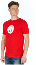 Jeckerson rød bomulls-t-skjorte