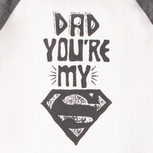DC Dad You're My Superman Kids' Pyjamas - White/Grey - 3-4 Jahre