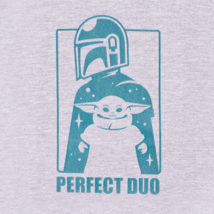 Star Wars The Mandalorian Perfect Duo Kids' Sweatshirt - Grey - 7-8 Years - Grey