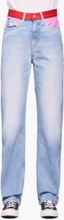 Calvin Klein Jeans - High Rise Straight Jeans - Blå - W30
