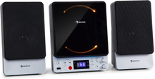 Microstar Sing Mikrosystem karaokeanläggning CD-spelare bluetooth USB-port fjärrkontrolll