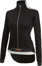 Santini Women's Vega Hooded Multi Jacket - XS - Black