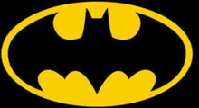 Justice League Batman Logo Hoodie - Black - S