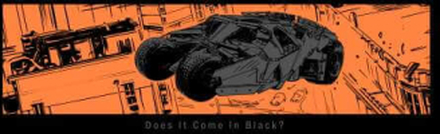 Batman Begins Does It Come In Black? Men's T-Shirt - Black - 5XL - Black