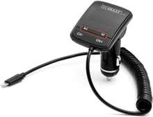 Technaxx FM Transmitter, Lightning, 2x USB, with remote control, 87.5-