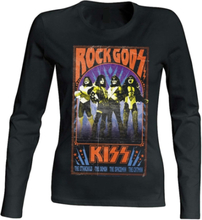 Kiss - Rock Gods Naisten Pitkähihainen T-Paita