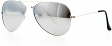 Solglasögon Pilot Polariserad Silver Spegel | Ink fodral
