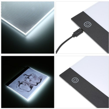 LED Graphic Tablet Writing Painting Light Box Tracing Board Copy Pads Digital Drawing Tablet Three-level dimming