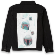 Star Wars Painted Embroidered Unisex Denim Jacket - Black - S