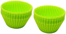 Gör cupcakes muffinsform 96 stycken grön