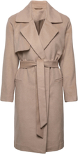 2Nd Livia Outerwear Coats Winter Coats Beige 2NDDAY*Betinget Tilbud