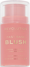 Revolution Fast Base Blush Stick Peach Beauty WOMEN Makeup Face Blush Rosa Makeup Revolution*Betinget Tilbud