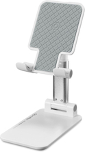 Celly Portable Magic Desk Holder - Mobil & Tablet Stander - Hvid