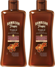 Hawaiian Tropic Tropical Tanning Oil Duo 2x 200 ml