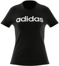 Kortærmet T-shirt til Kvinder Adidas W LIN T GL0769 Sort XS