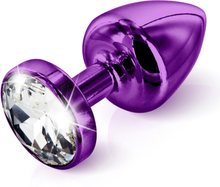 Diogol - Butt Plug Round Purple 35 mm