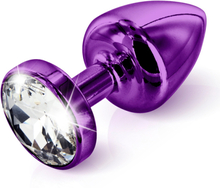 Diogol - Butt Plug Round Purple 30 mm