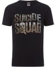 DC Comics Men's Suicide Squad Logo T-Shirt - Black - M