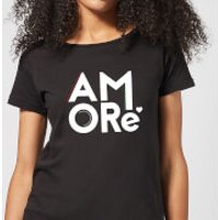 Amore Women's T-Shirt - Black - 3XL - Black