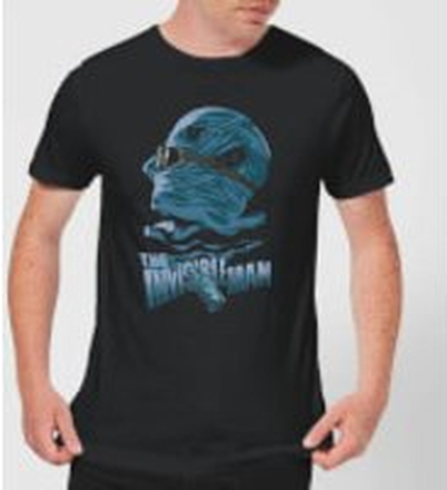 Universal Monsters The Invisible Man Illustrated Men's T-Shirt - Black - M