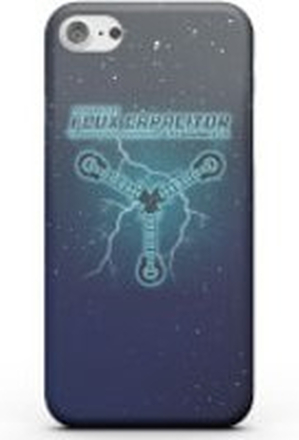 Back To The Future Powered By Flux Capacitor Phone Case - iPhone X - Snap Case - Gloss