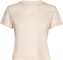 Aerial Woolmix Tee 2.0 T-shirts & Tops Short-sleeved Rosa Johaug*Betinget Tilbud