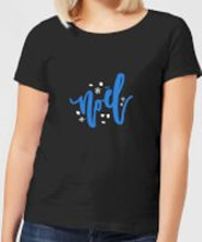 Noel Snowflakes Women's T-Shirt - Black - 5XL - Black
