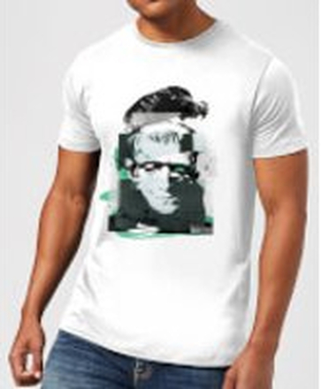 Universal Monsters Frankenstein Collage Men's T-Shirt - White - L - White