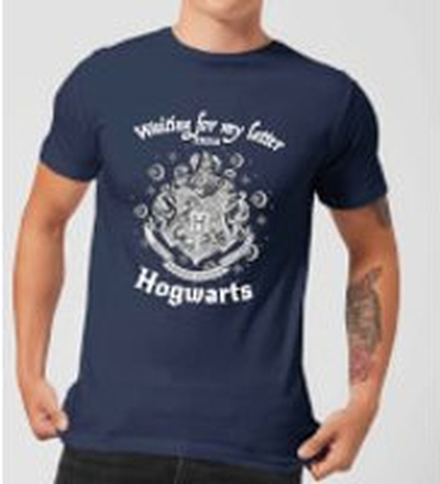 Harry Potter Waiting For My Letter From Hogwarts Men's T-Shirt - Navy - XL