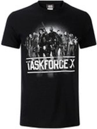 DC Comics Men's Suicide Squad Taskforce X T-Shirt - Black - S