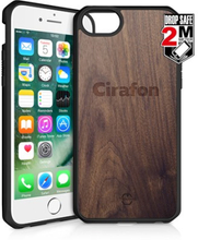 Cirafon Hybrid Fusion Drop Safe Iphone 6/6s; Iphone 7; Iphone 8; Iphone Se (2020) Mørkt Træ