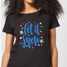 Let it Snow Women's T-Shirt - Black - 3XL - Black