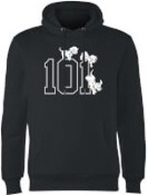 Disney 101 Dalmatians 101 Doggies Hoodie - Black - XXL