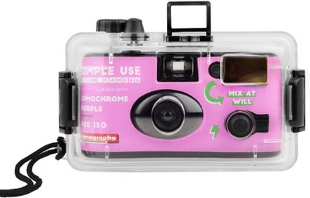 Lomography Simple Use Reusable Film Camera + Underwater Case, Lomography